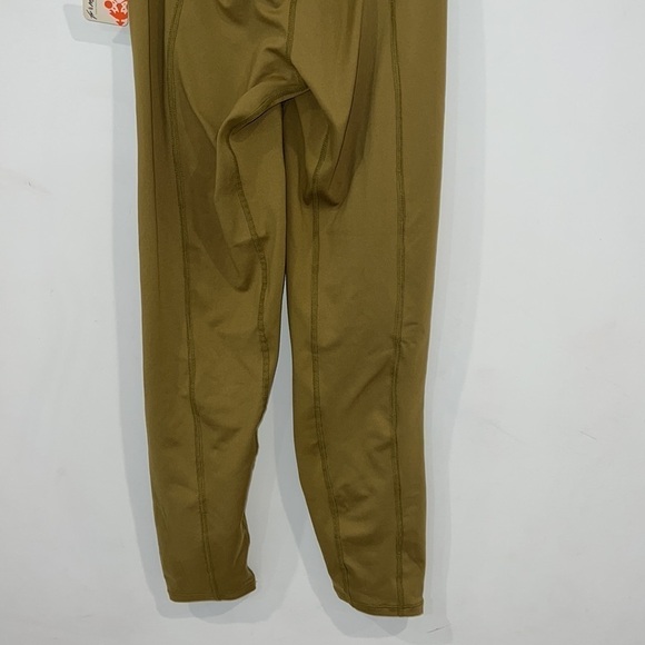 Free People Dusted Military High Rise Ankle Breathe Deeper Leggings size Small - Picture 13 of 16
